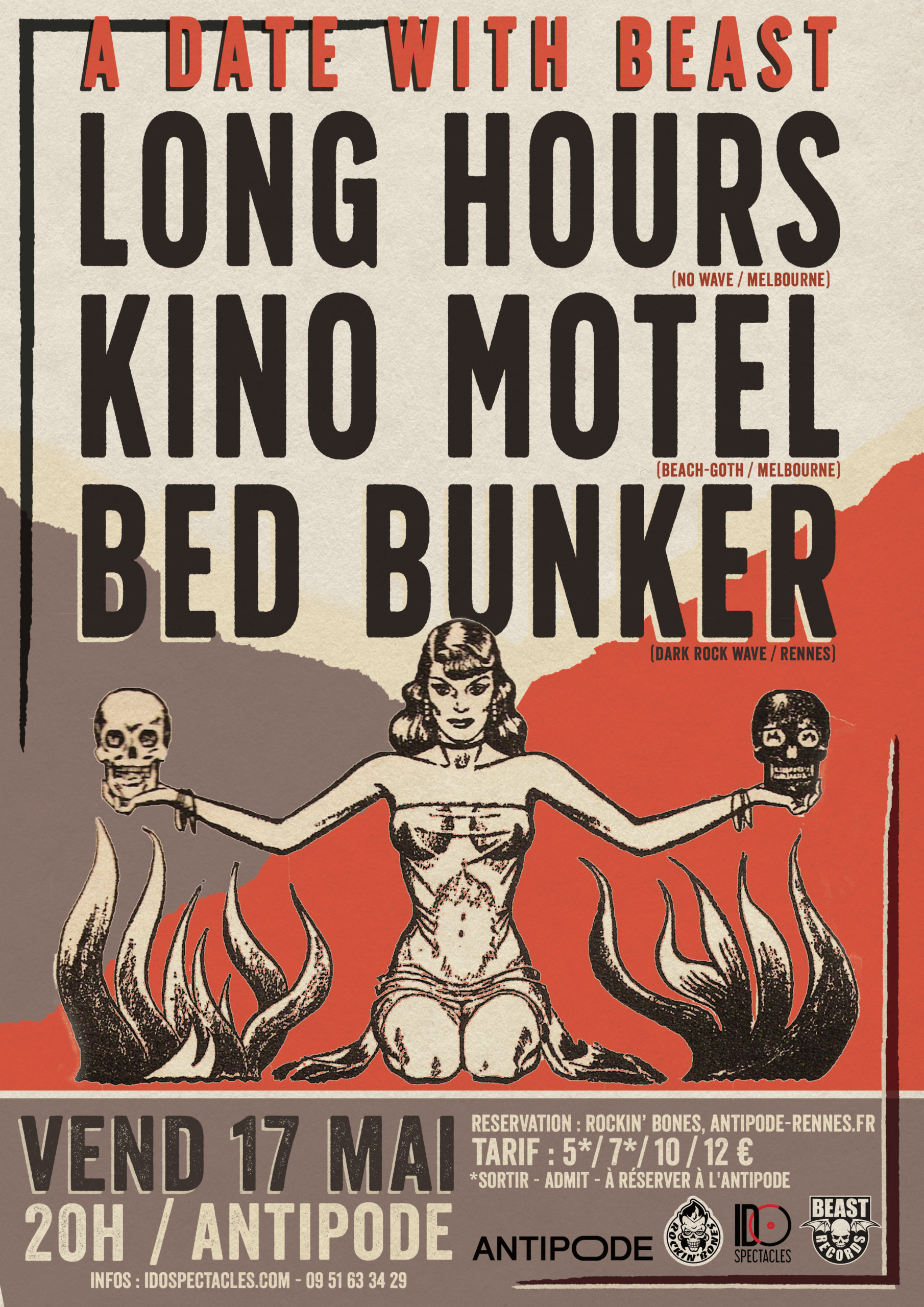 KINO MOTEL - BED BUNKER -LONGHOURS ..